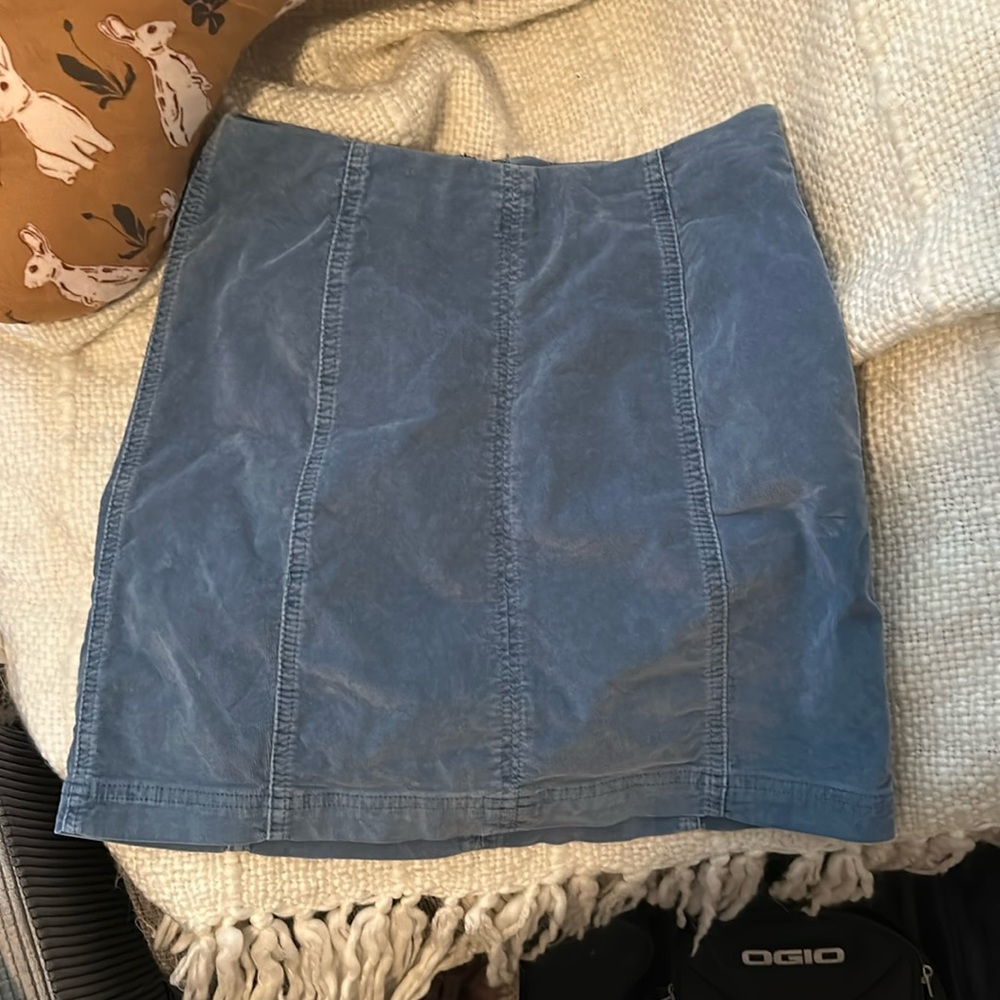 Free People Corduroy Skirt